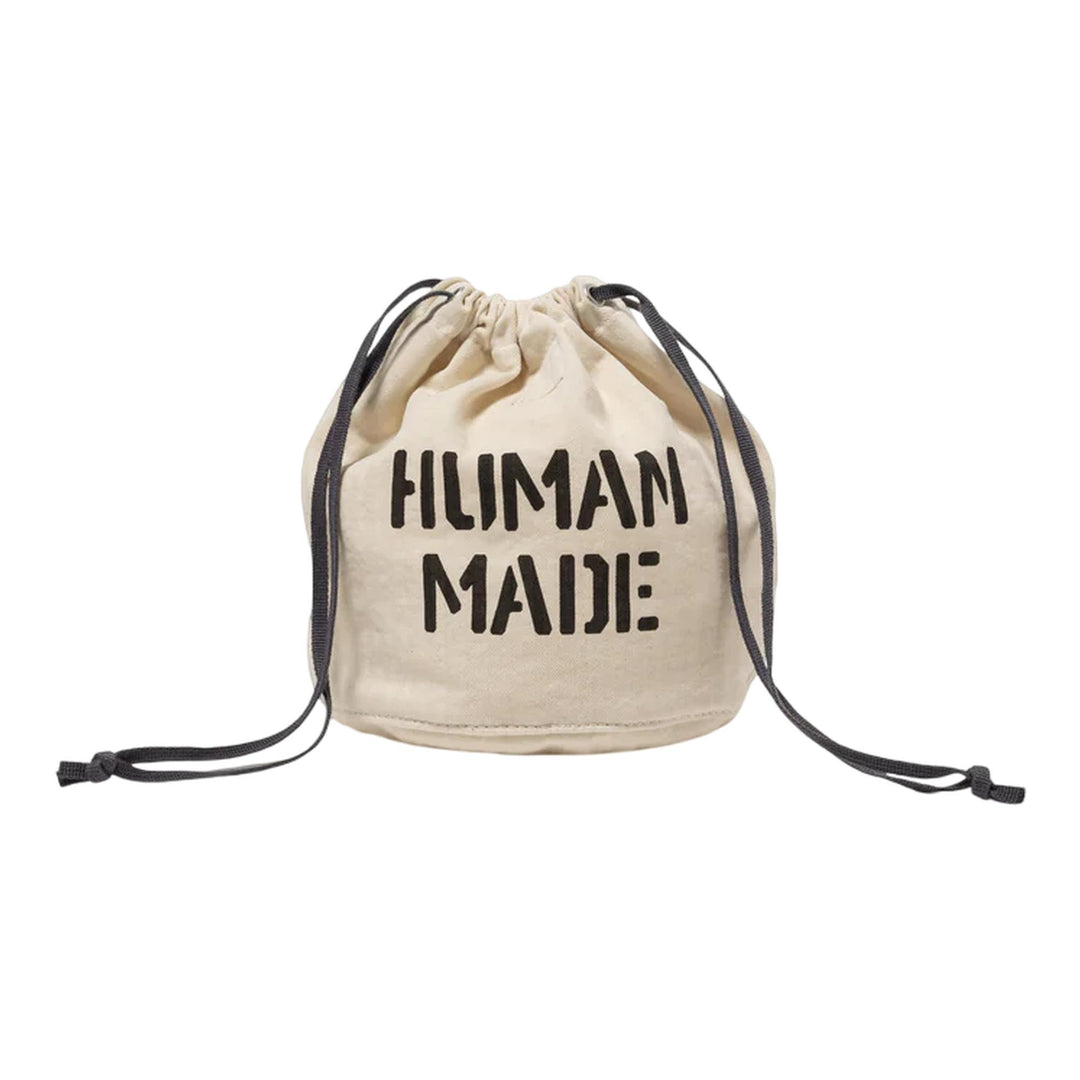 Club21 - HUMAN MADE - Drawstring Bag - POUCHES - White