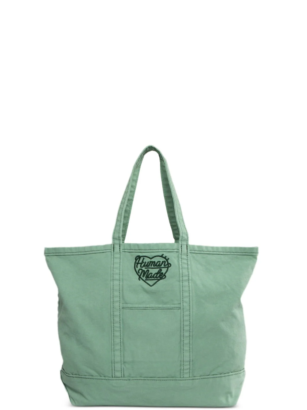 HUMAN_MADE_Garment_Dyed_Tote_Bag-Green