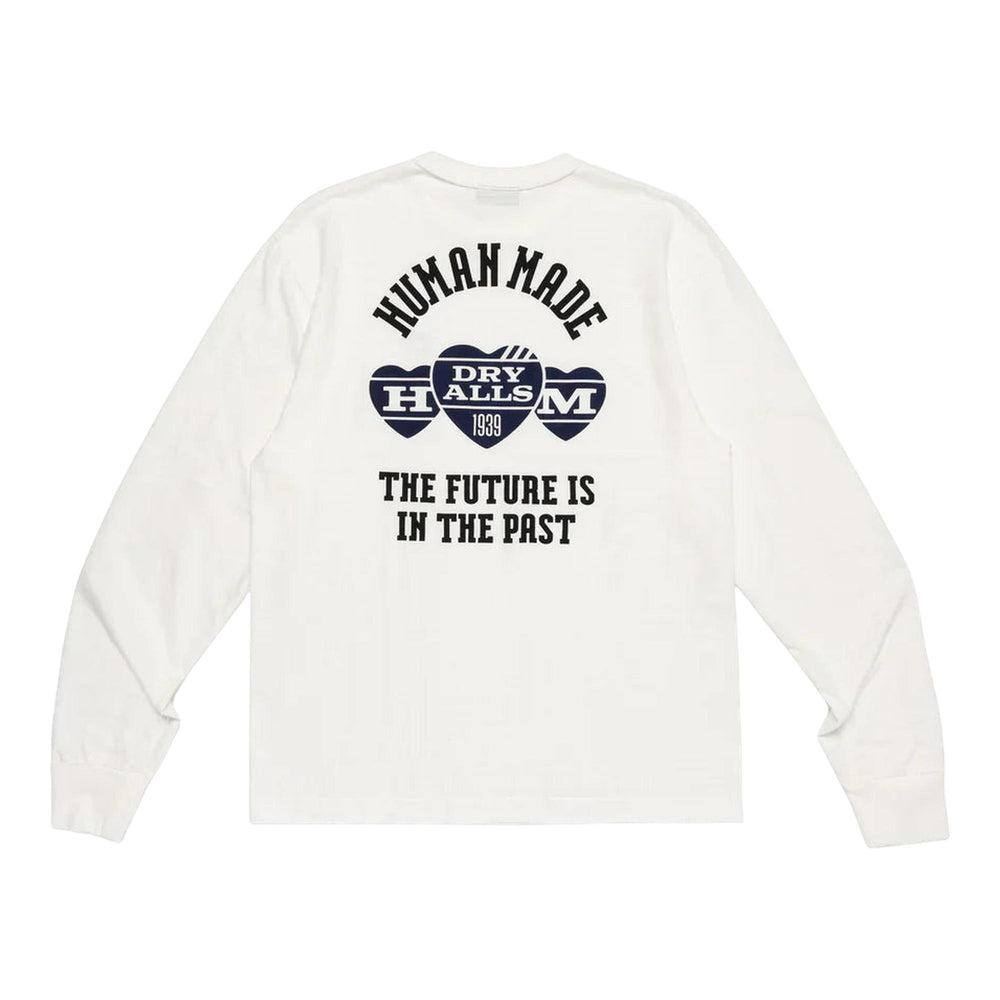 Club21 - HUMAN MADE - Graphic Long Sleeve T-Shirt #1 - TEES - White