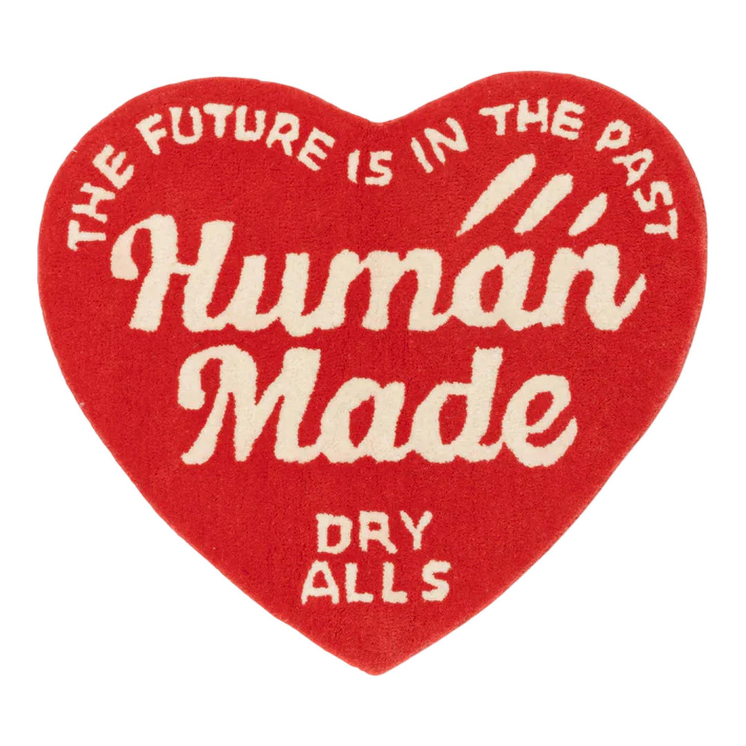 Club21 - HUMAN MADE - Heart Rug Medium - NOVELTY - Red
