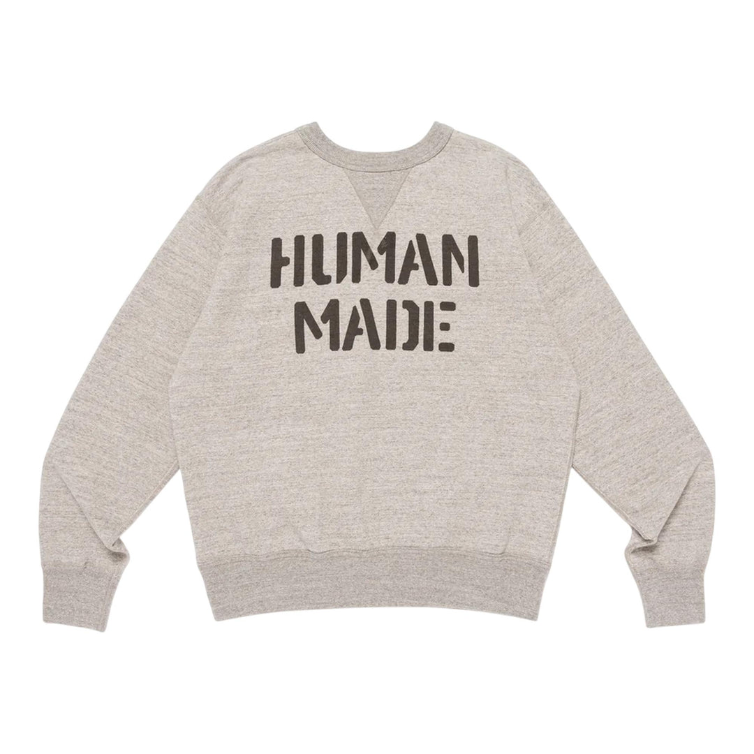 Club21 - HUMAN MADE - Military Sweatshirt - SWEATSHIRTS - Grey