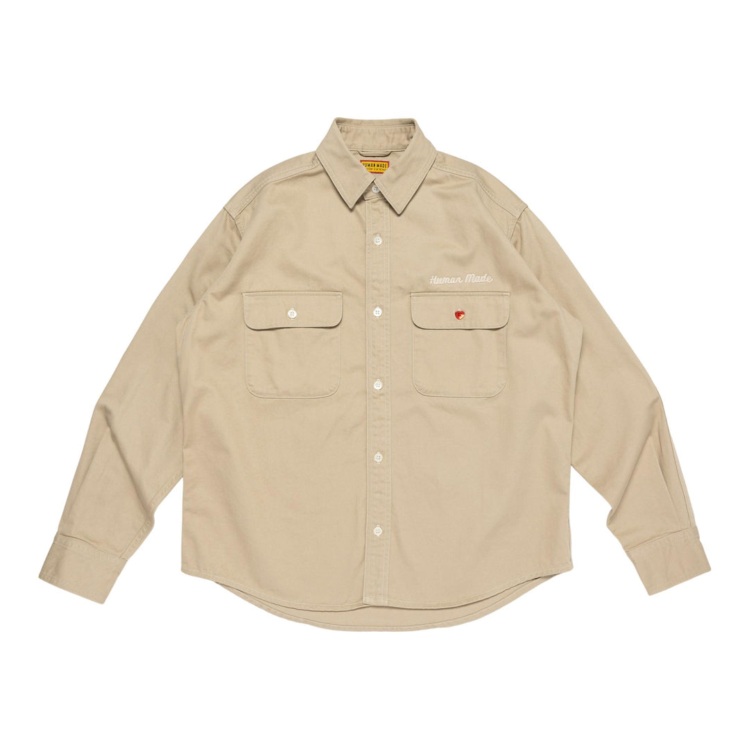 Club21 - HUMAN MADE - Oversized Shirt - SHIRTS - Beige