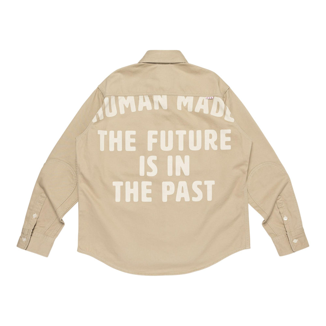 Club21 - HUMAN MADE - Oversized Shirt - SHIRTS - Beige