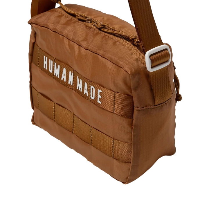 Club21 - HUMAN MADE - Packable Light Pouch - CROSS BODY - Brown