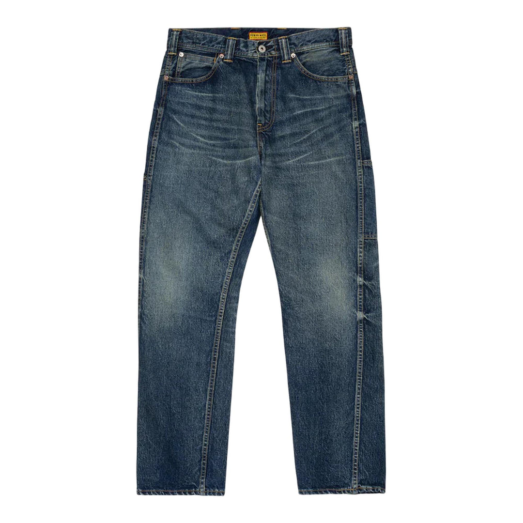 Club21 - HUMAN MADE - Slim Denim Pants Future - PANTS - Indigo