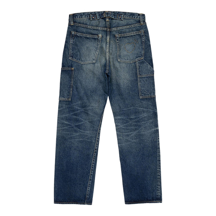 Club21 - HUMAN MADE - Straight Denim Pants Future - JEANS - Indigo