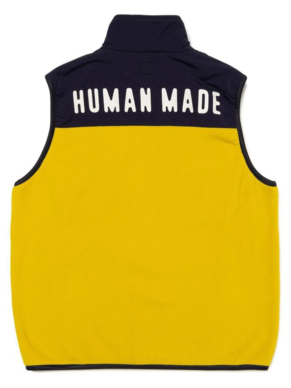 Human-Made-FLEECE-VEST-Yellow-2