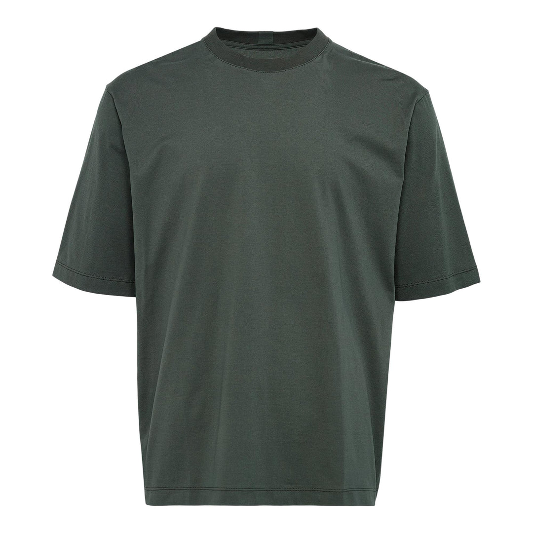 Club21 - IM MEN - 60/2 Jersey Stitch T-Shirt - TEES - Charcoal Gray