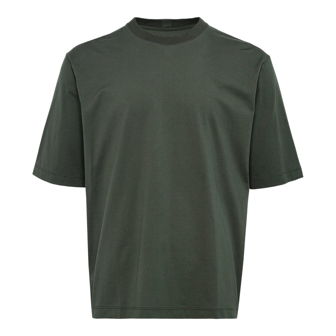 Club21 - IM MEN - 60/2 Jersey Stitch T-Shirt - TEES - Dark Green