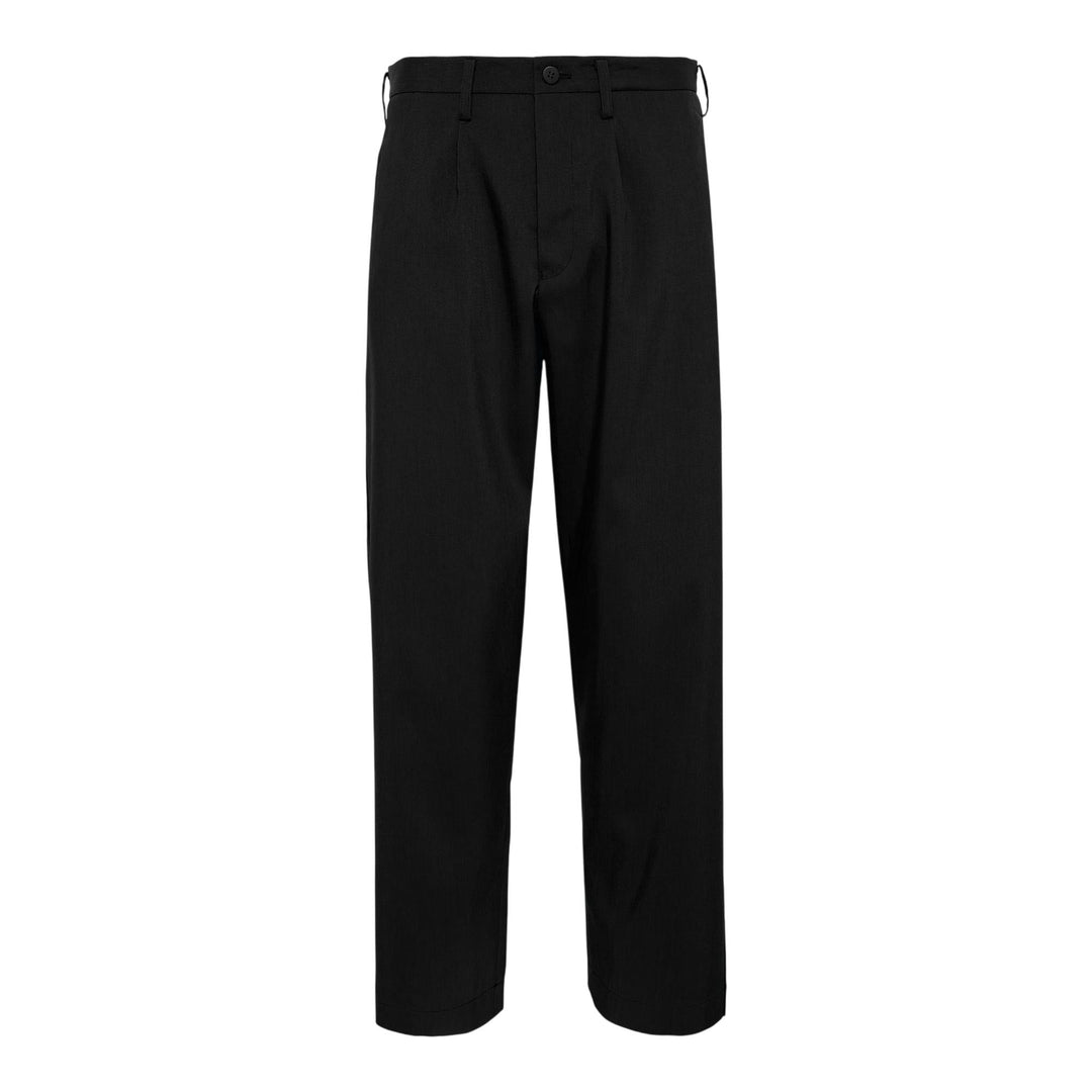 Club21 - IM MEN - Air Pleats Pants - WOVEN PANTS - Black