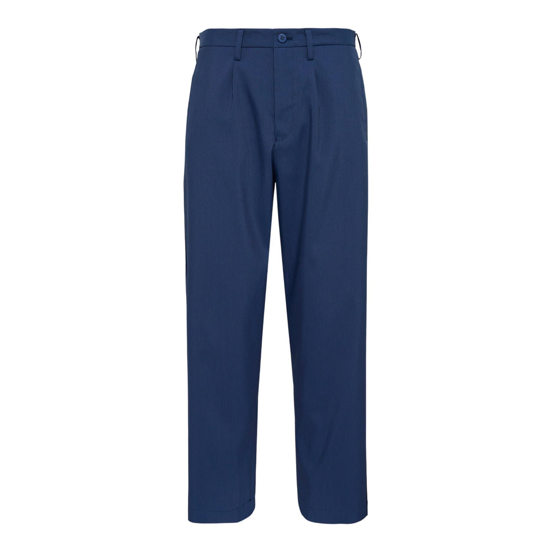 Club21 - IM MEN - Air Pleats Pants - WOVEN PANTS - Navy