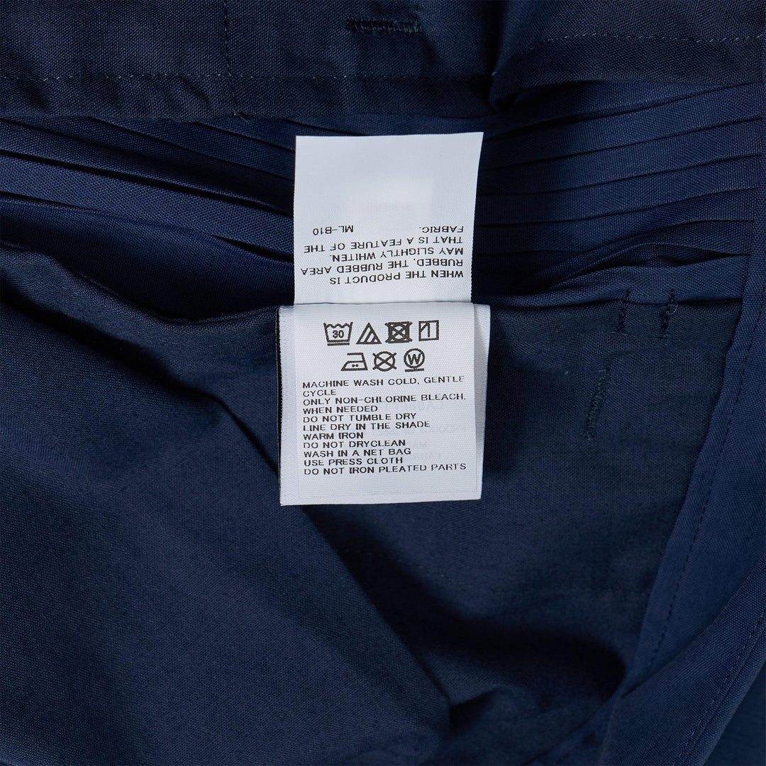 Club21 - IM MEN - Air Pleats Pants - WOVEN PANTS - Navy