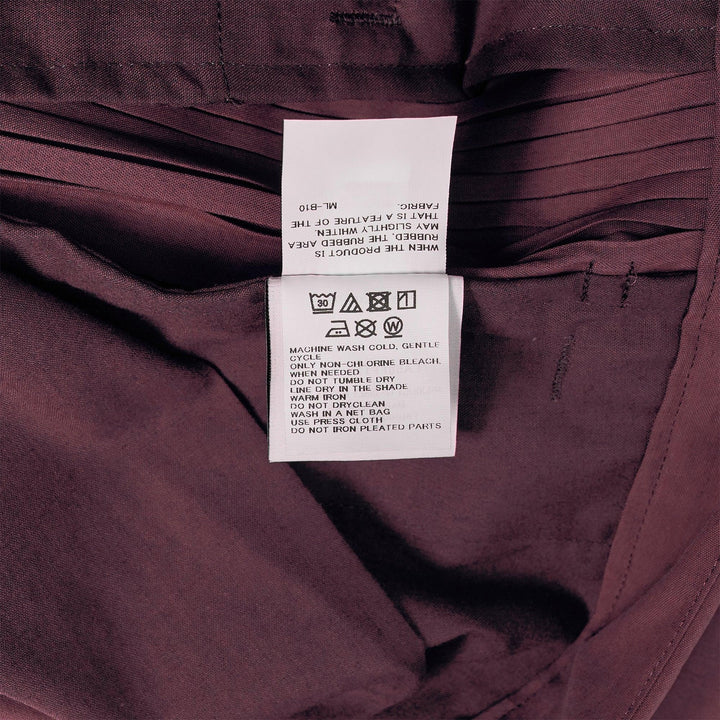 Club21 - IM MEN - Air Pleats Pants - WOVEN PANTS - Purple