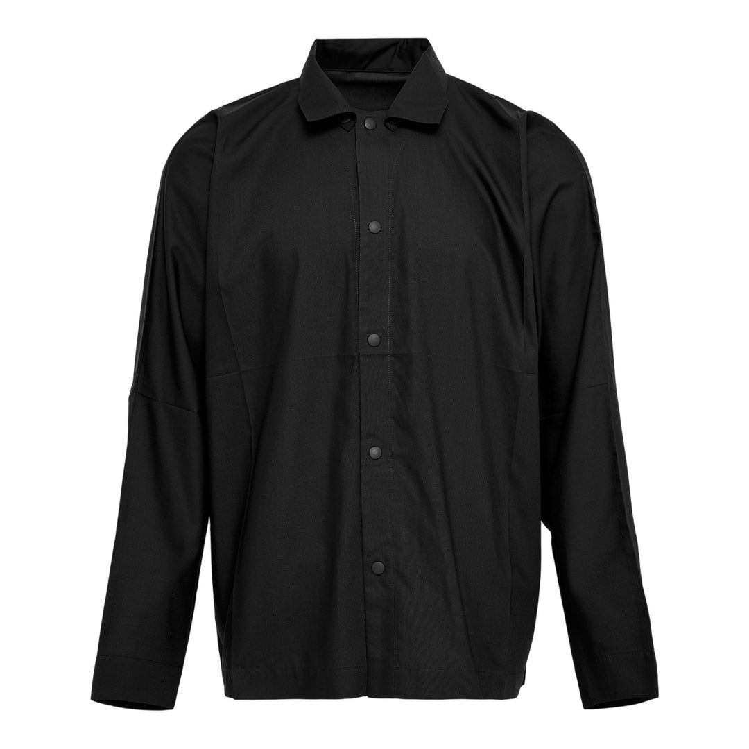 Club21 - IM MEN - Compact Shirt - SHIRTS - Black