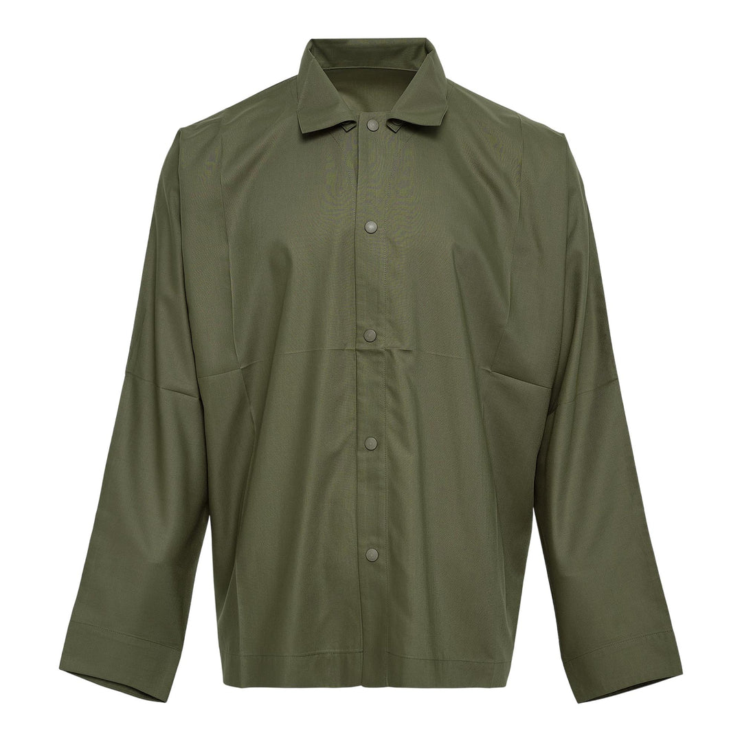 Club21 - IM MEN - Compact Shirt - SHIRTS - Khaki