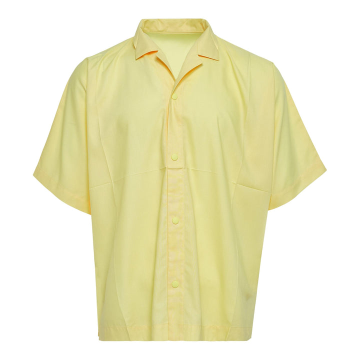 Club21 - IM MEN - Compact Shirt - SHIRTS - Light Yellow
