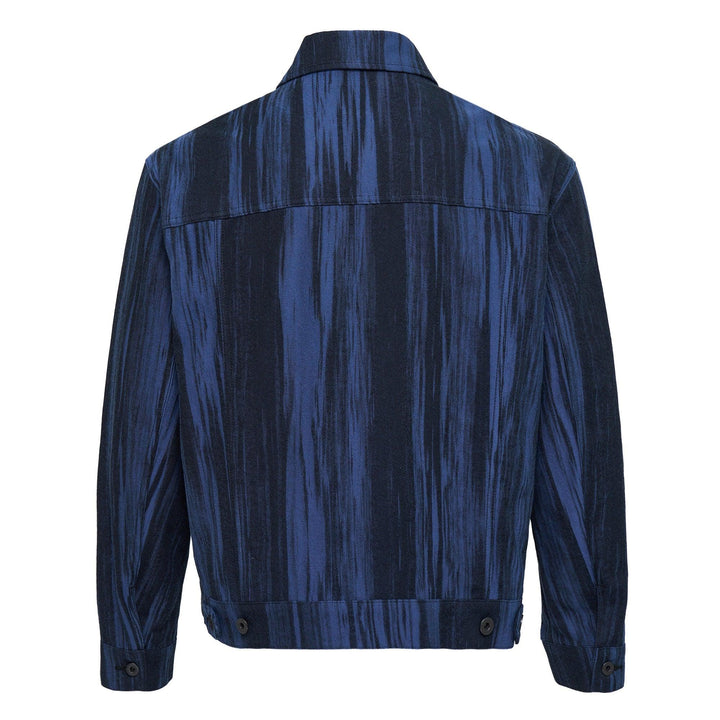 Club21 - IM MEN - Cotton Jacquard Blouson - BLOUSON - Dark Blue