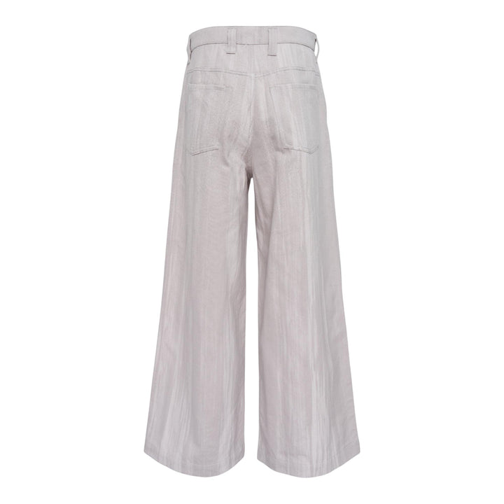 Club21 - IM MEN - Cotton Jacquard Pants - WOVEN PANTS - Light Gray