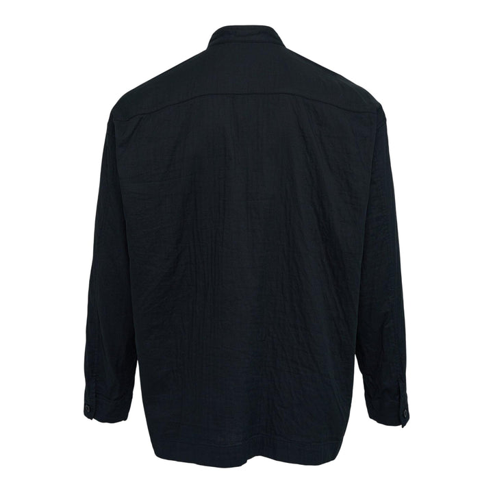 Club21 - IM MEN - Double Face Cotton Shirt - SHIRTS - Black