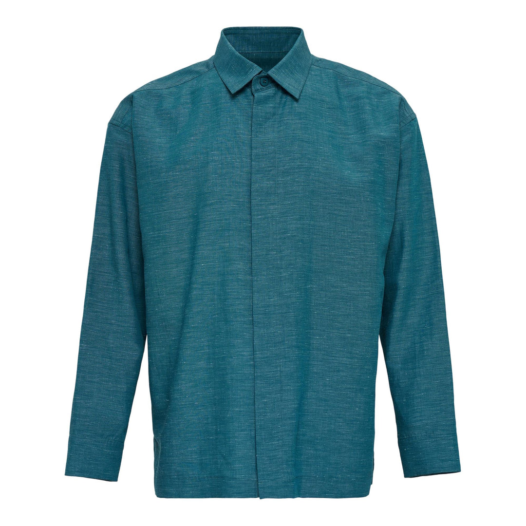 Club21 - IM MEN - Hybrid Shirt - SHIRTS - Indigo Blue