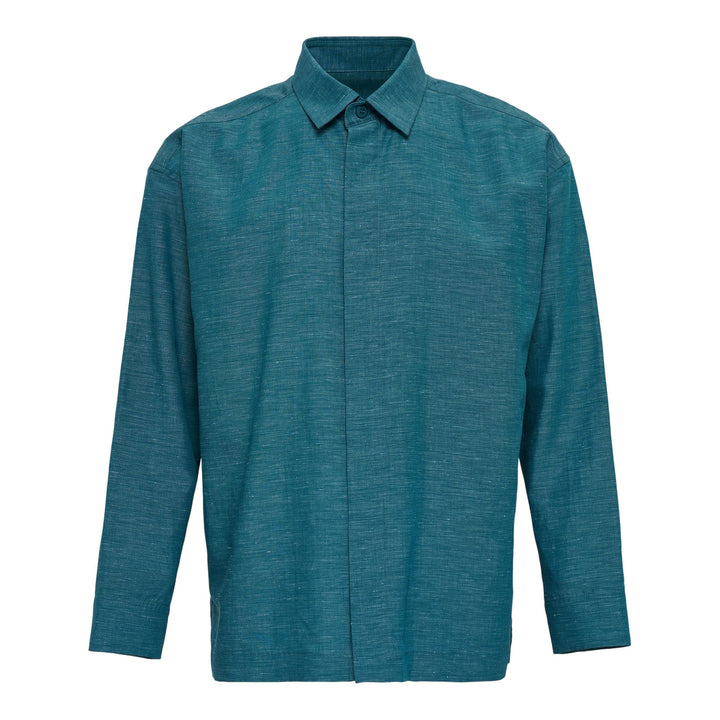 Club21 - IM MEN - Hybrid Shirt - SHIRTS - Indigo Blue