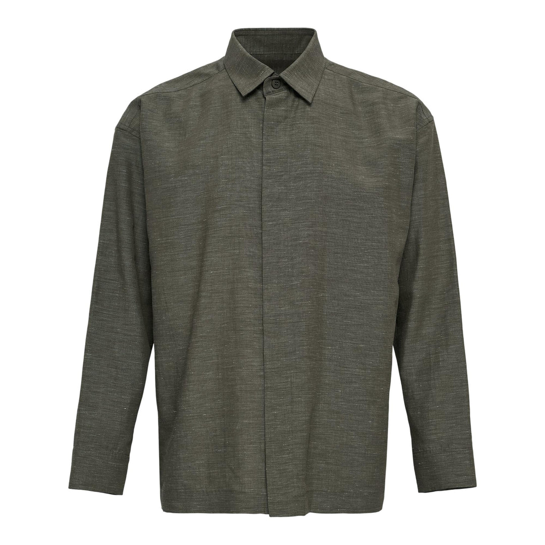 Club21 - IM MEN - Hybrid Shirt - SHIRTS - Khaki