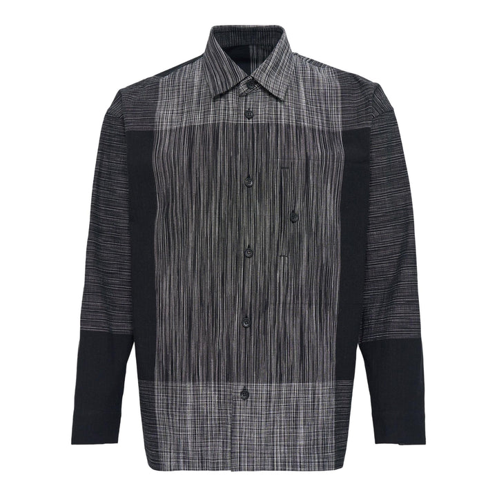 Club21 - IM MEN - Kasuri Shirt - SHIRTS - Black