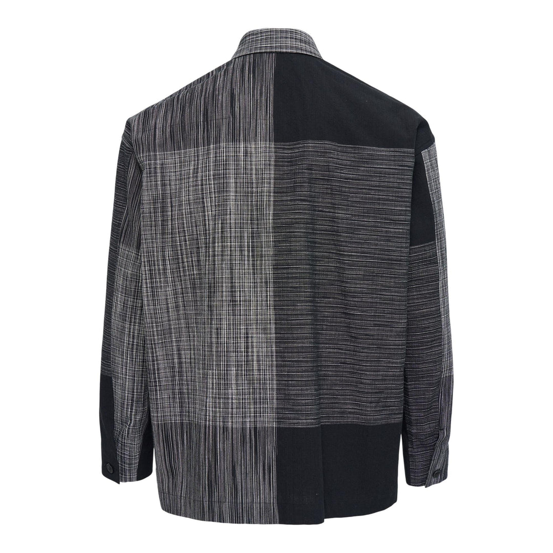 Club21 - IM MEN - Kasuri Shirt - SHIRTS - Black