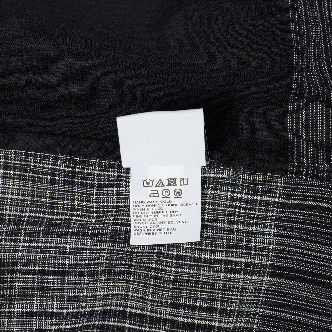 Club21 - IM MEN - Kasuri Shirt - SHIRTS - Black