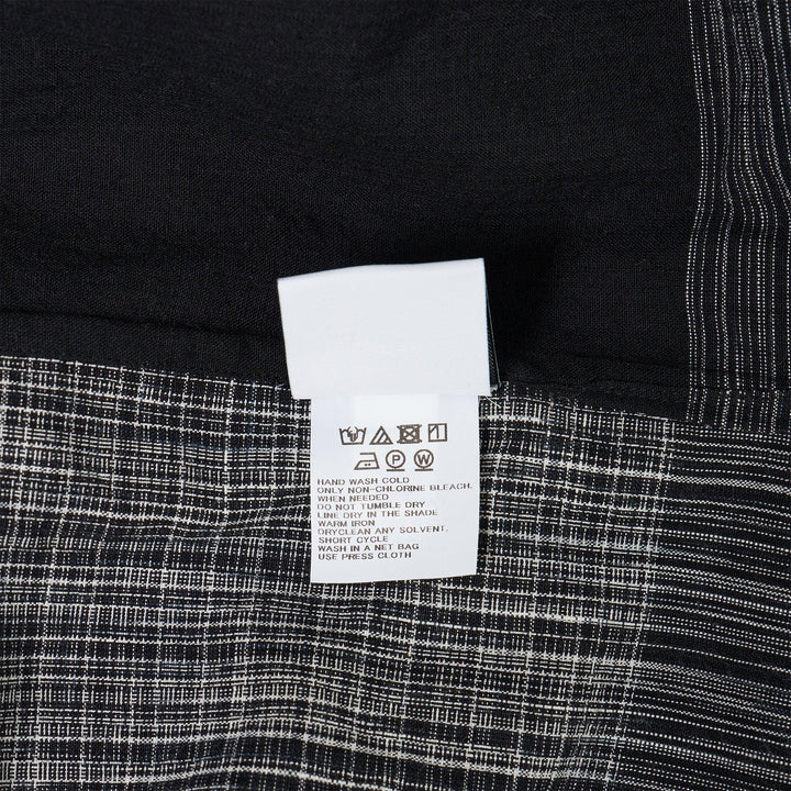 Club21 - IM MEN - Kasuri Shirt - SHIRTS - Black