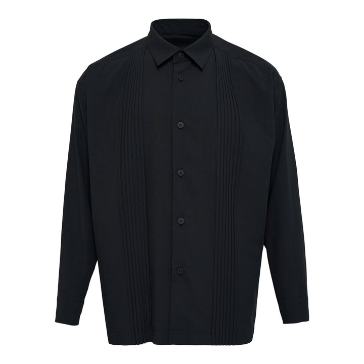 Club21 - IM MEN - Pleats Shirt - SHIRTS - Black