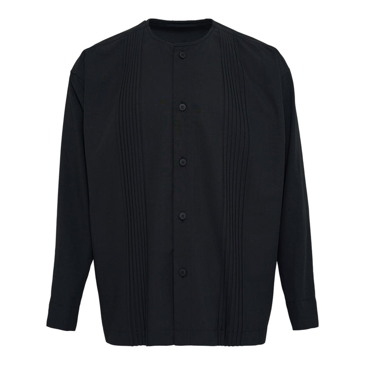 Club21 - IM MEN - Pleats Shirt - SHIRTS - Black