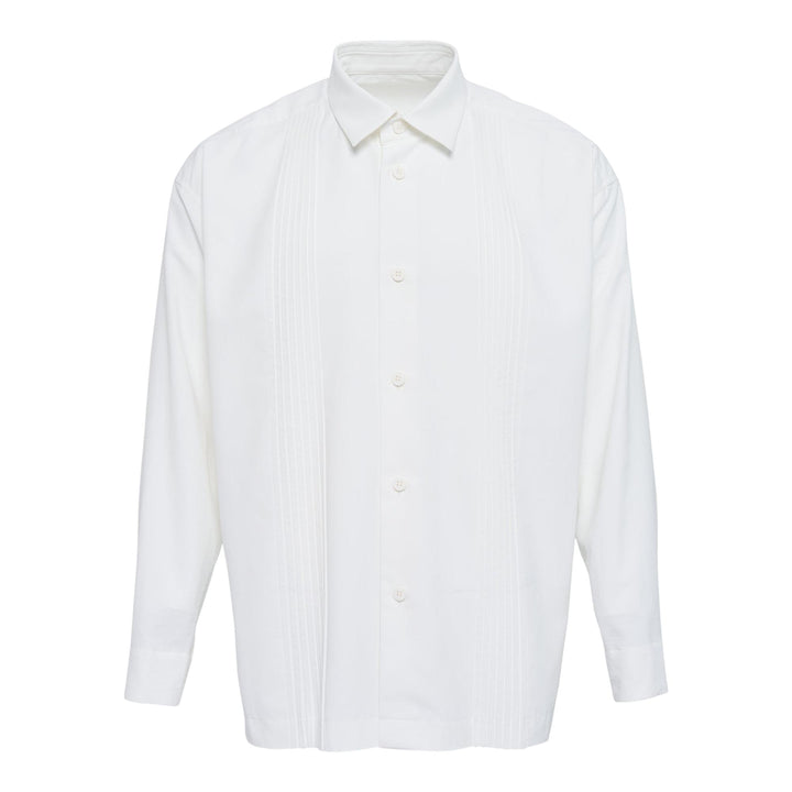 Club21 - IM MEN - Pleats Shirt - SHIRTS - White