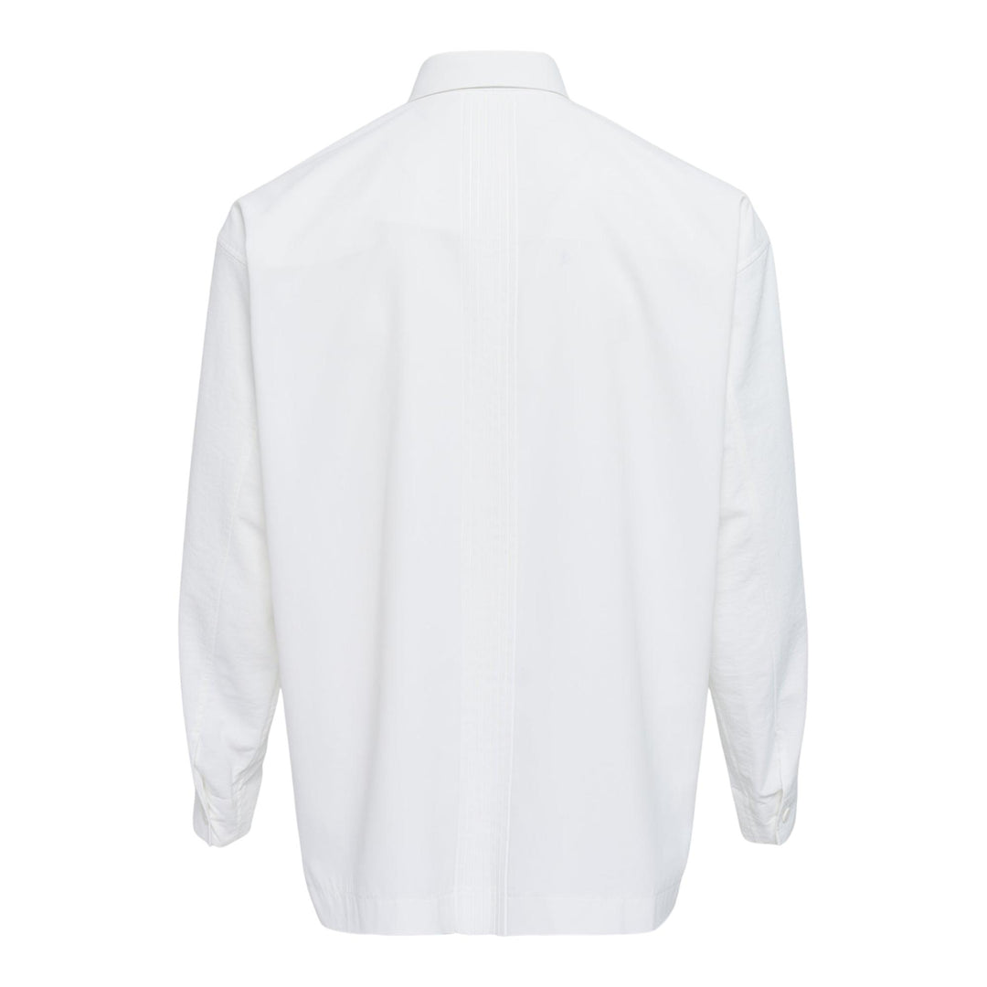 open lace back dress Pleats Shirt | IM MEN