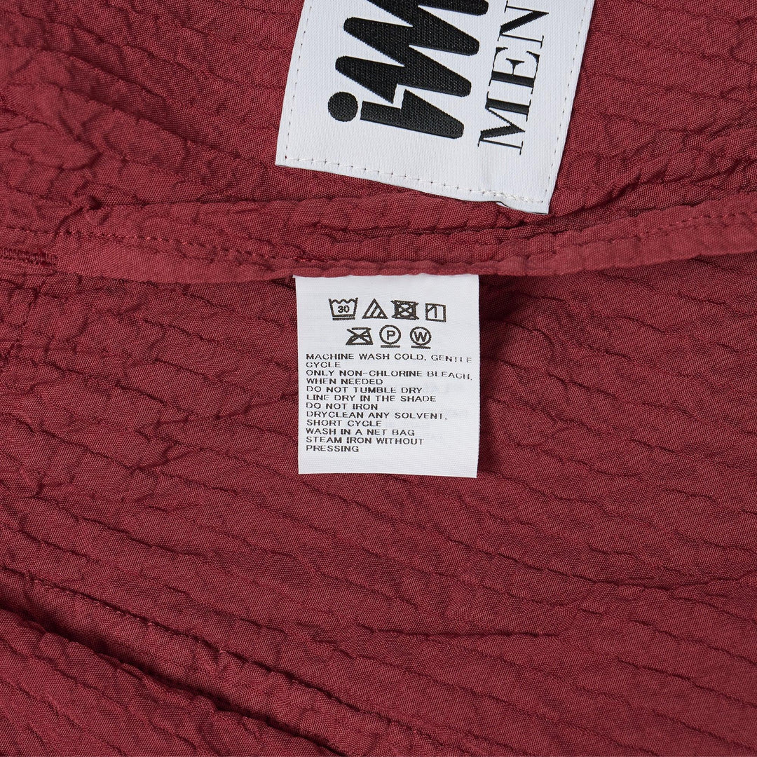 Club21 - IM MEN - Shrink Dye Jacket - JACKETS - Dark Red