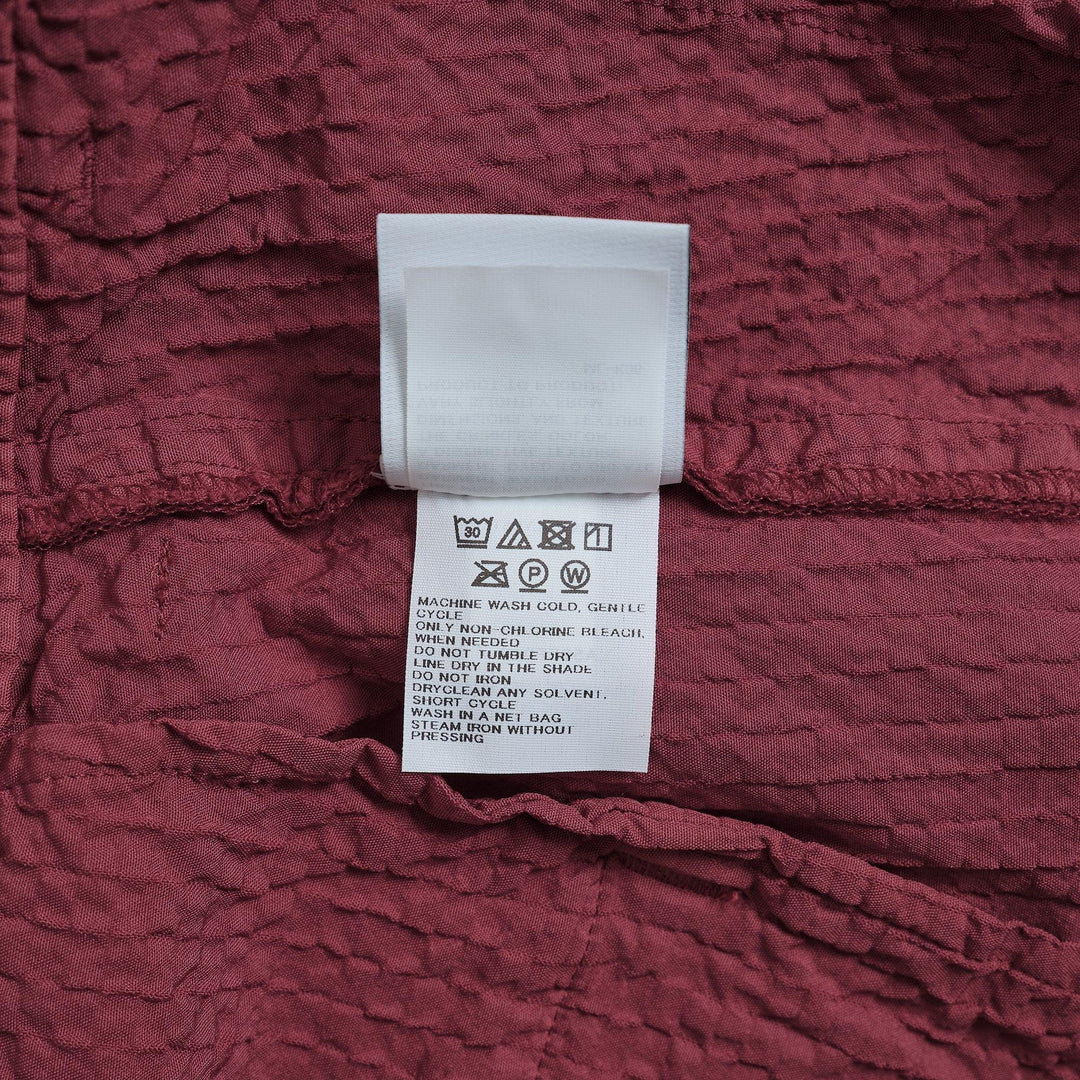 Club21 - IM MEN - Shrink Dye Pants - WOVEN PANTS - Dark Red