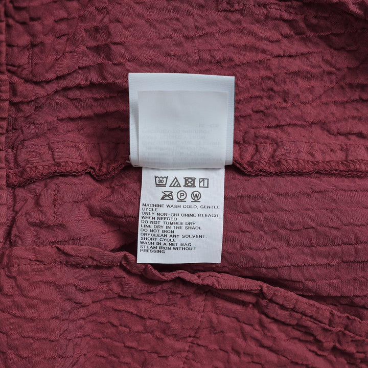 Club21 - IM MEN - Shrink Dye Pants - WOVEN PANTS - Dark Red