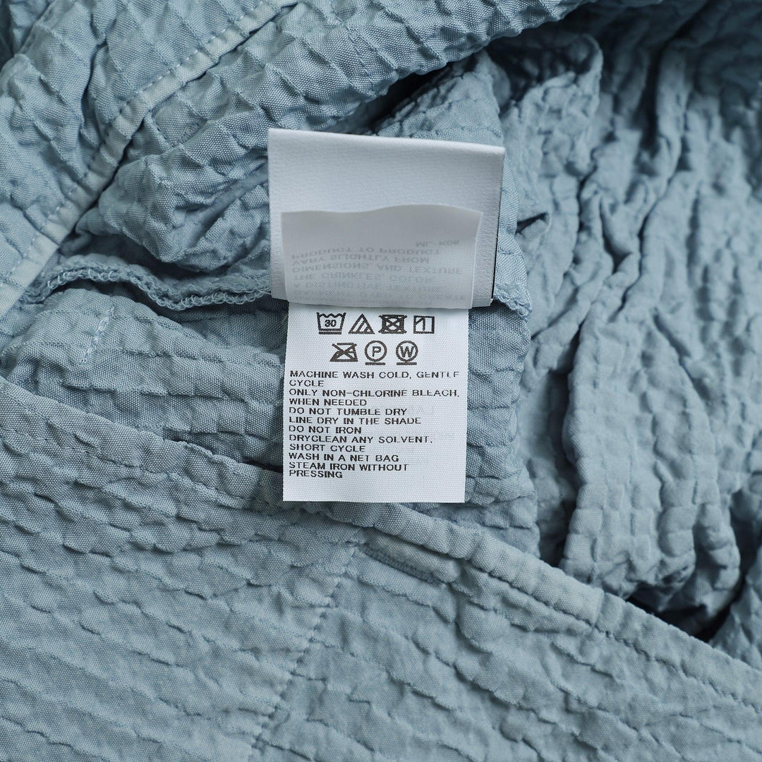 Club21 - IM MEN - Shrink Dye Pants - WOVEN PANTS - Light Blue