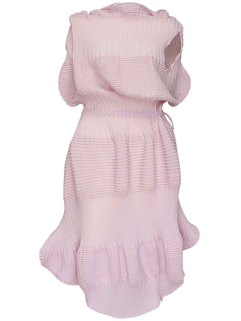 ISSEY-MIYAKE-AERATE-PLEATS-Pleated-Dress-Light-Pink-1