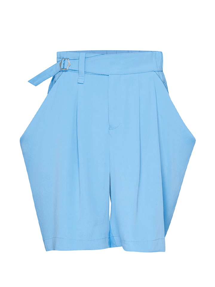 ISSEY MIYAKE Alabaster Pants Light Blue 1