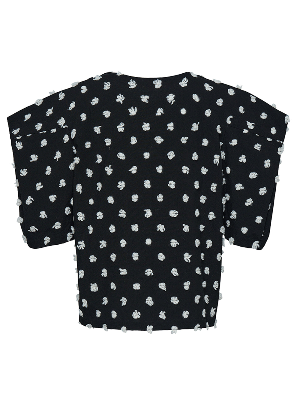 ISSEY-MIYAKE-CREST-SPECKS-Shirt-Black-2