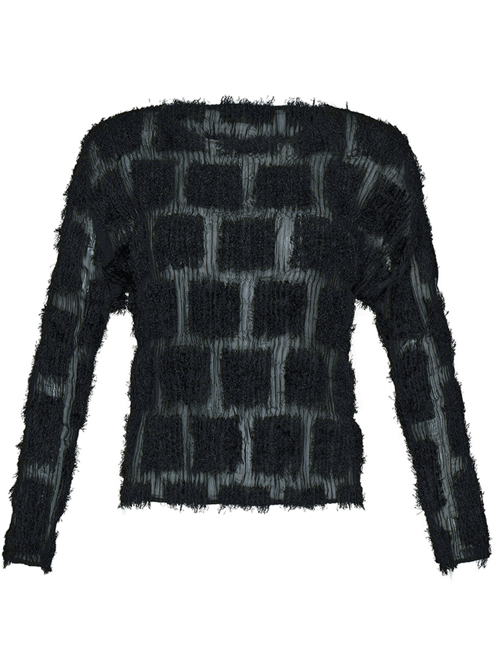 ISSEY-MIYAKE-FUZZY-PLEATS-Shirt-Black-1