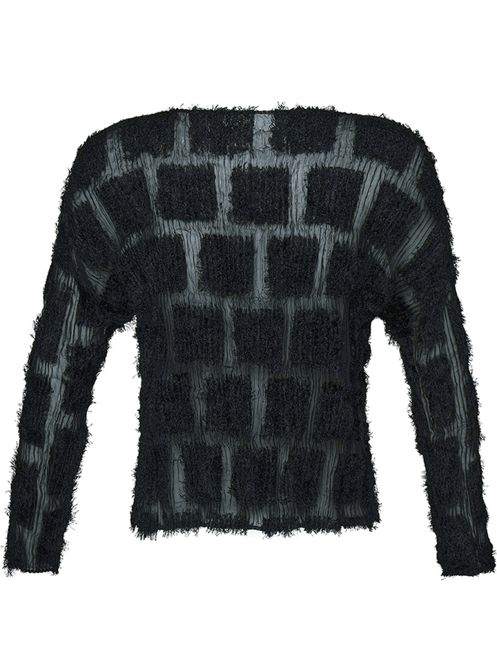 ISSEY-MIYAKE-FUZZY-PLEATS-Shirt-Black-2