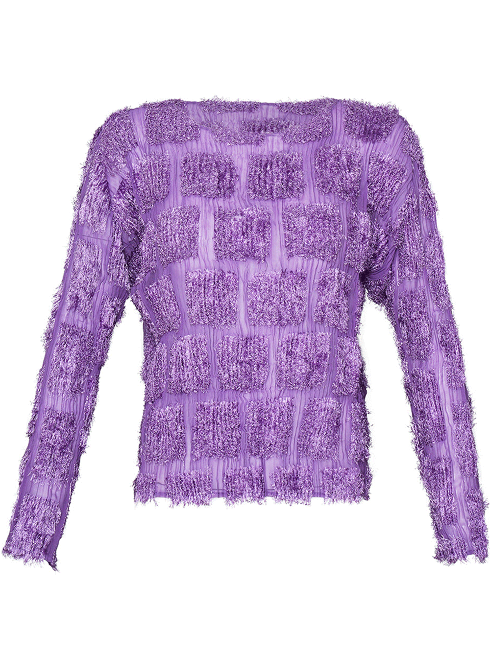 ISSEY-MIYAKE-FUZZY-PLEATS-Shirt-Purple-1