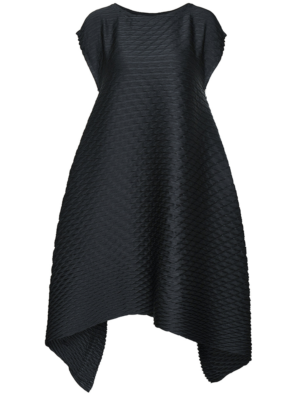 ISSEY-MIYAKE-GLEAM-PLEATS-Dress-Black-1