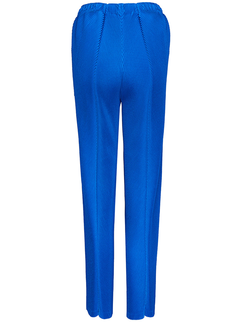 ISSEY-MIYAKE-LEATHER-LIKE-PLEATS-Pleated-Pants-Blue-2