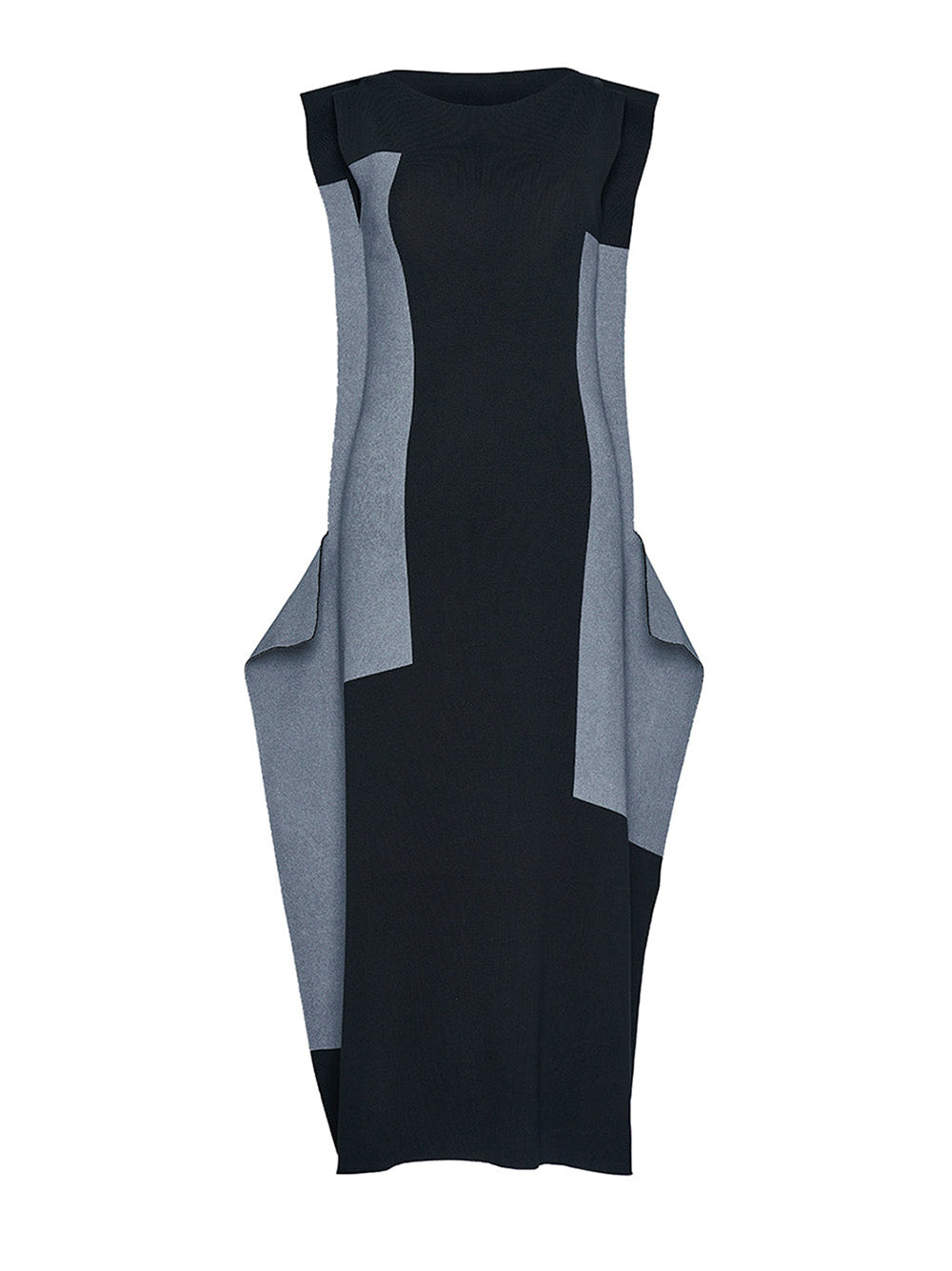    ISSEY-MIYAKE-RECTILINEAR-AP-Dress-Black-1