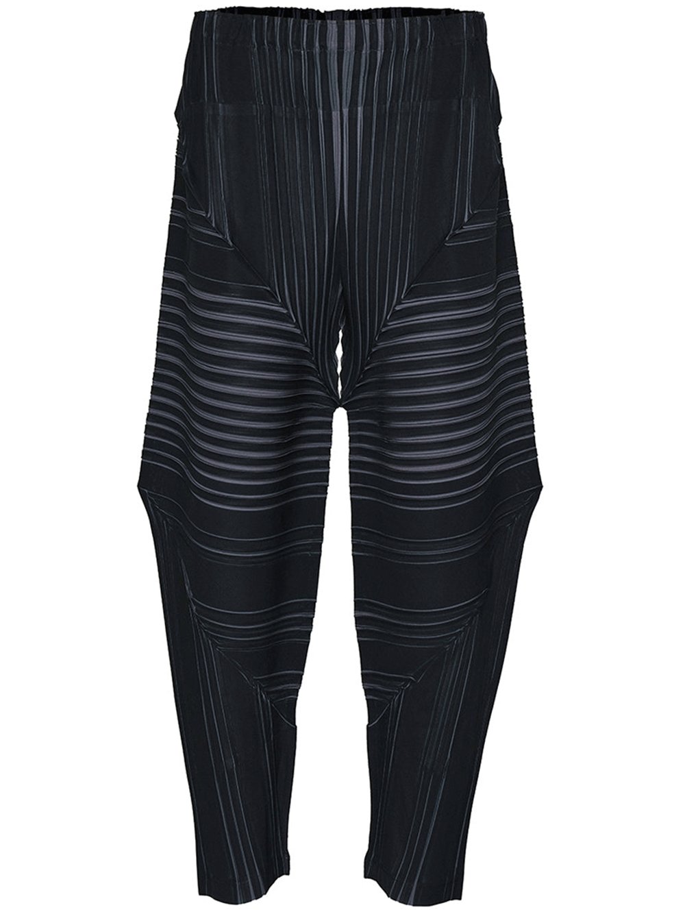 ISSEY-MIYAKE-RHYTHMICAL-PLEATS-Pants-Dark-Grey-1