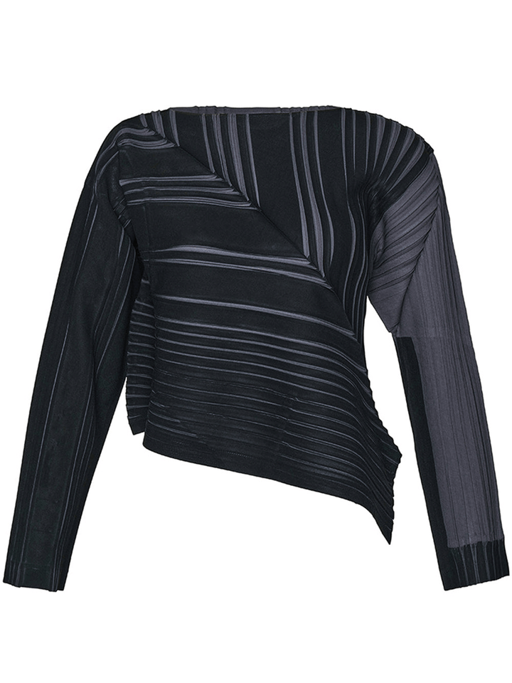 ISSEY-MIYAKE-RHYTHMICAL-PLEATS-Shirt-Dark-Grey_1