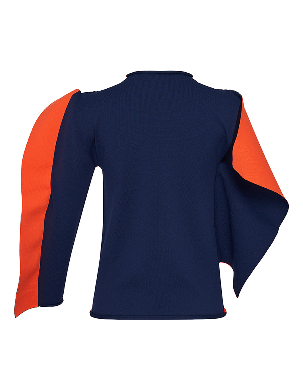 ISSEY-MIYAKE-SHAPED-CANVAS-Top-Orange_Navy_2